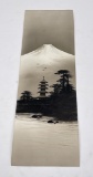 Antique Japanese Mt Fuji Painting