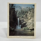 Antique Glacier Park Montana Greeting Card