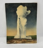 Haynes Giant Post Card Yellowstone Park