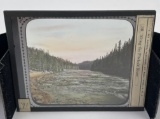 Firehole Yellowstone Park Magic Lantern Slide