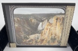 Great Falls Yellowstone Park Magic Lantern Slide