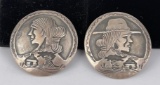 Mexican Sterling Silver Clip on Earrings