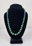 Malachite Bead Necklace