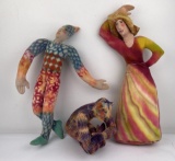 Lenore Davis Soft Sculpture Dolls