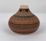 Carol Johnson Navajo Indian Pottery Vase