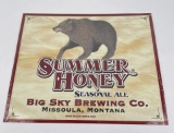 Big Sky Brewing Missoula Montana Sign Summer Honey