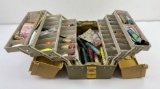 Fishing Tackle Box Full of Lures
