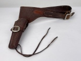 George Lawrence Gunfighter Pistol Belt Leather