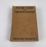 Fear God Take Your Own Part Roosevelt