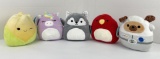 Lot of 5 Squishmallows