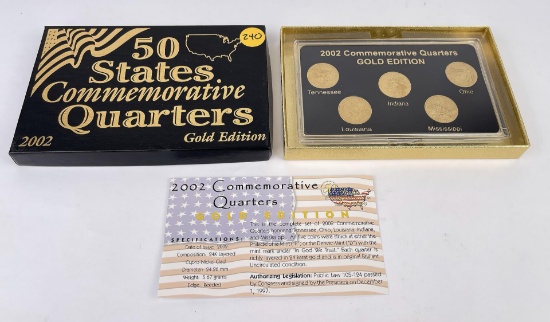 2003 Commemorative Quarters Gold Edition