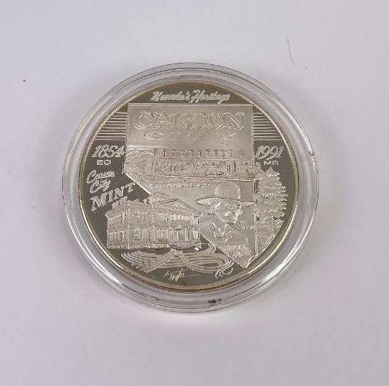 1854 - 1991 Nevada's Heritage Commemorative Coin