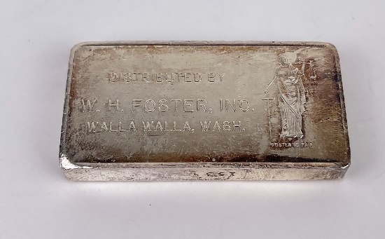 Consolidated Silver Corp 1968 Silver Bar 3oz