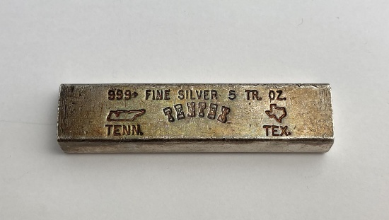 Tentex Silver Bar Kit Kat 5oz