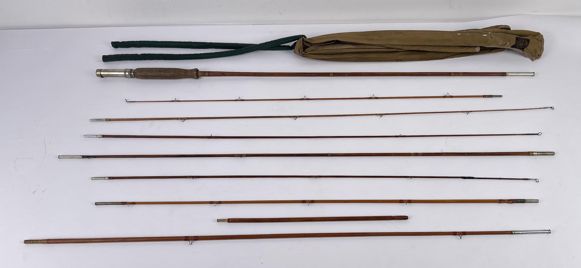 Antique Bamboo Fly Fishing Rod Abbey Imbrie