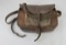 WW1 French Leather Shoulder Bag