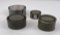 Group of Military Army Shoe Dressing Grease