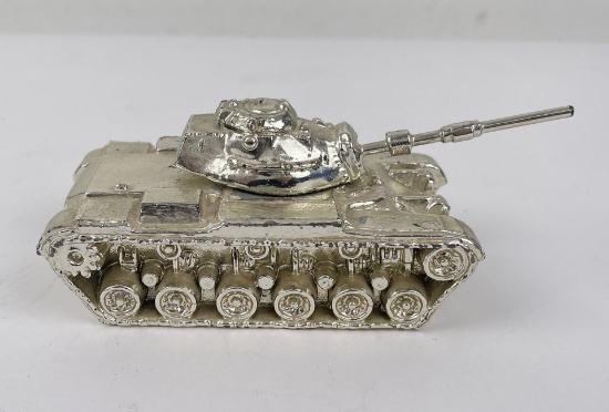 Vietnam War Tank Corps Desk Paperweight