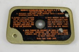 WW2 Emergency Signal Mirror ESM/1