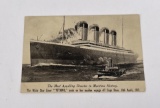 White Star Line Titanic Post Card