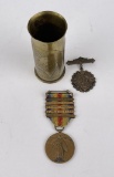 WW1 Medals and Trench Art Sell