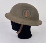 WW1 89th Division Helmet Doughboy