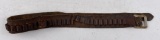 Old Leather Cartridge Belt