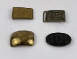 Group of Military Belt Buckles