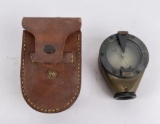 WW1 Mark VII Marching Compass in Pouch