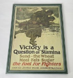 WW1 Victory is a Question of Stamina Poster