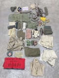 Large Group of Military Items