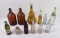 Group of Old Bottles Soda Milk