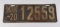 1920 Montana License Plate