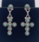 Navajo Turquoise Sterling Silver Earrings