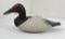 Old Wood Canvas Back Duck Decoy