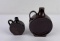 Pair of Antique Crock Whiskey Jugs