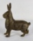 AC Williams Standing Rabbit Cast Iron Still Bank