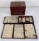 Chinese Bone and Bamboo Mahjong Set