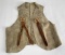 Vintage Childs Leather Cowboy Vest