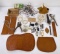 Group of Leather Working Craft Tools