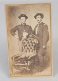 Civil War CDV Photo Unidentified Soldiers