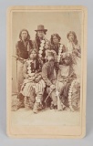 CDV Photo Tonkawa Indian Chiefs Fort Sill