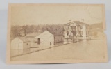 Civil War CDV Photo Helena Arkansas Flood 1864