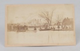 Civil War CDV Photo Helena Arkansas Flood 1864