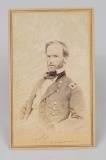 Civil War CDV Photo General William T Sherman