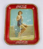 1933 Frances Dee Coca Cola Coke Tray