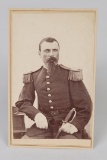 CDV Photo 1871 Fort Griffin Texas Soldier