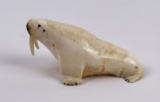 Antique Eskimo Inuit Carved Walrus