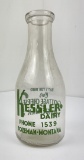 Kessler Dairy Bozeman Montana Milk Bottle