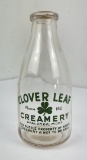 Clover Leaf Dairy Anaconda Montana Milk Bottle
